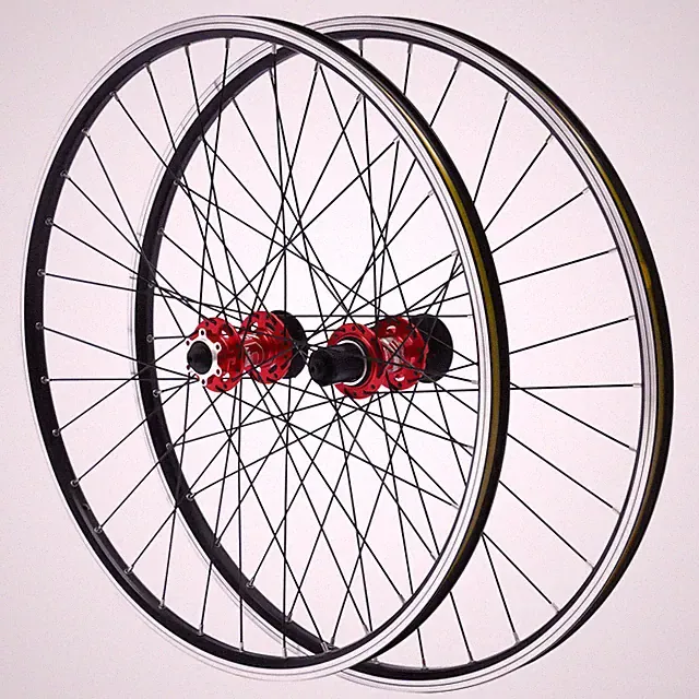 27.5 Inch Mountain Bike Wheelset Aluminum Alloy Rim Disc Brake MTB Wheelset USA