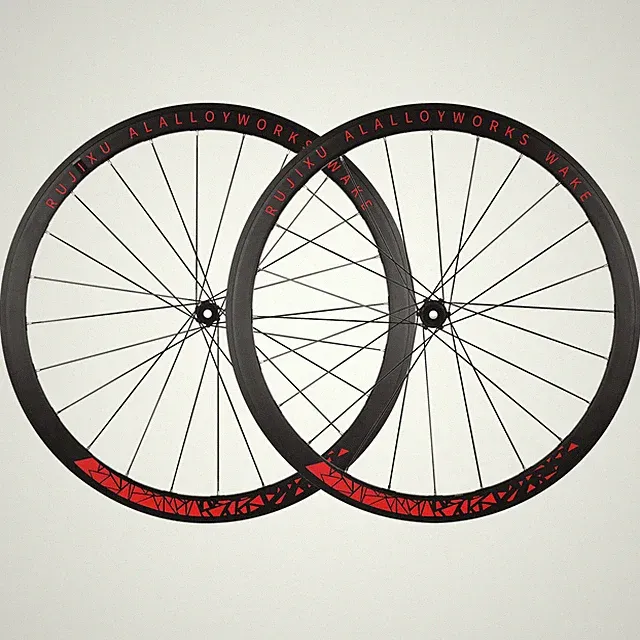 700C 30/40/50mm Depth Road Bike Wheels V Brake Double Aluminum Alloy Wheelset
