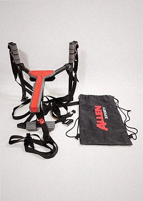 Allen Sports MT-2 2-Bike Trunk Mount Bicycle Rack Carrier Foldable + Storg bag