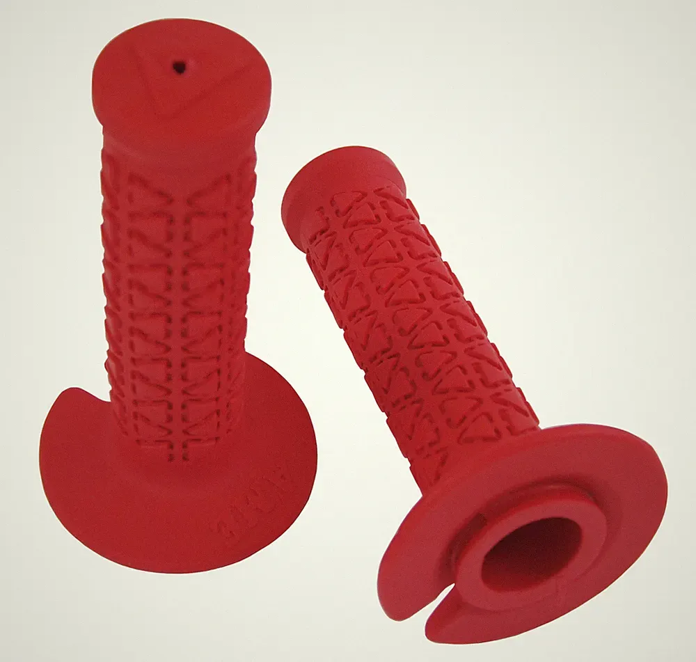 AME BMX Bicycle Handlebar Grips - MINI - RED