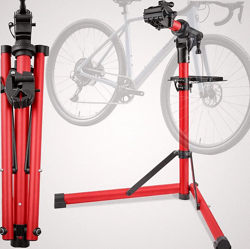 Bike Repair Stand, Heavy Duty Bicycle Maintenance Stand Made with Lightweight Al