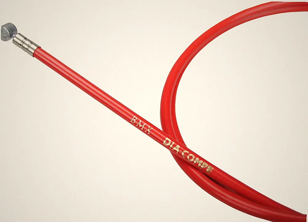 Dia-Compe REAR BMX bicycle brake cable - RED
