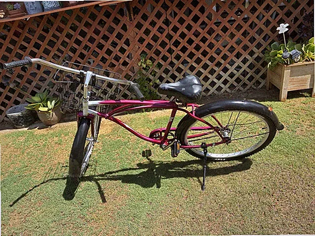 Electra Deluxe Beach Cruiser Bicycle New Tube & Tires w/ Basket