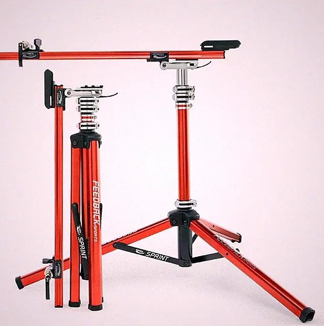 Feedback Sports Sprint Bike Repair Stand – Portable Professional Workstand