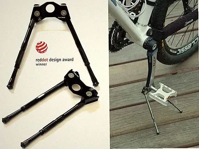 Gearoop Bike Flashstand Repair Stand CoolStand 75g Adjustable 33-39mm Black