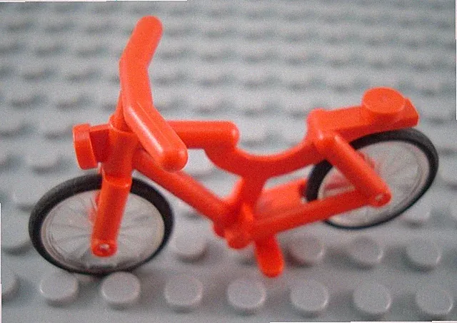 LEGO Red City Creator Minifigure Bike Bicycle Accessory
