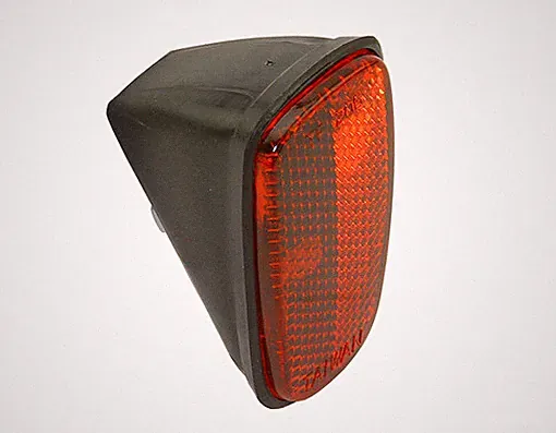 NEW! ABSOLUTE BICYCLE 3D STYLE REAR REFLECTOR 206 IN RED.