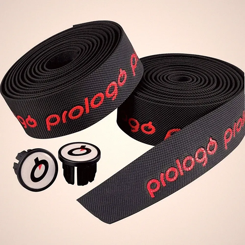 Prologo Onetouch handlebar tape U black / red road gravel bike gel polygrip