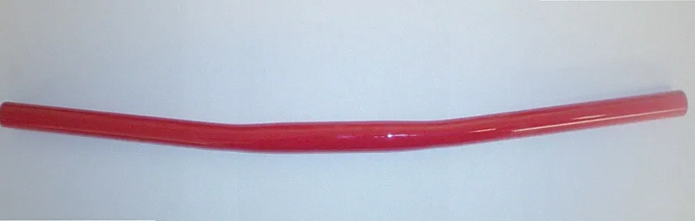 RED FLAT MOUNTAIN BICYCLE HANDLEBAR BIKE PARTS 469