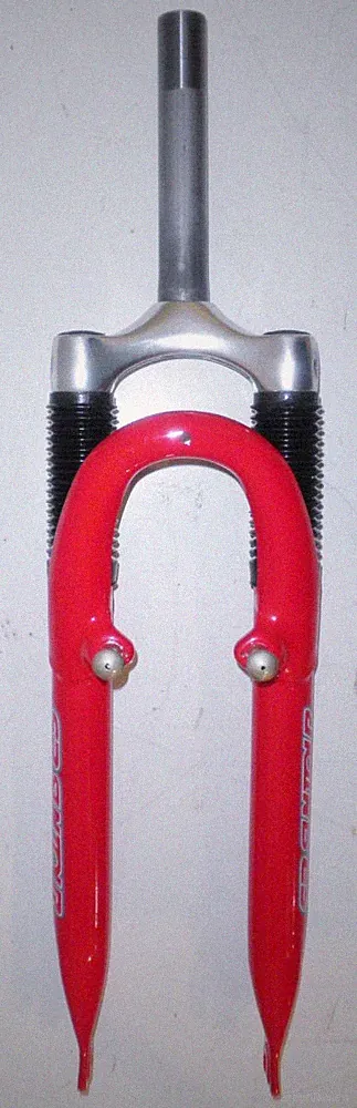 RED SR SUNTOUR 26" MOUNTAIN BICYCLE FORK BIKE PARTS 414