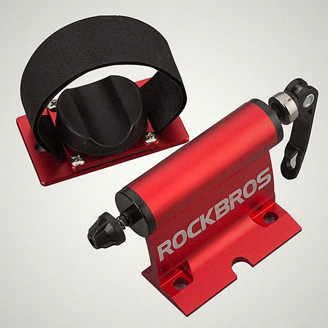 RockBros Bike Car Truck Alloy Fork Lock Roof Mount Rack Carrier Quick-release
