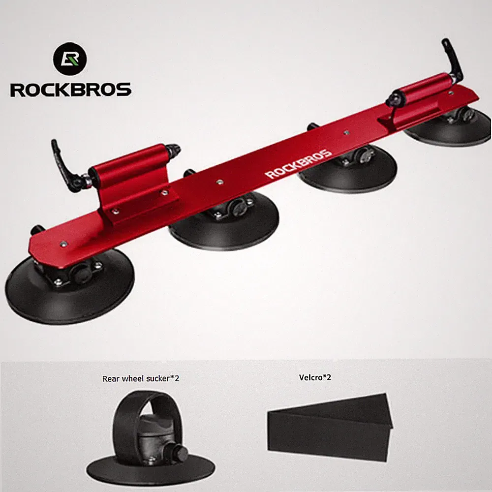 ROCKBROS Suction Bike Rack for Car Roof Quick Release AluminiumAlloy with Sucker