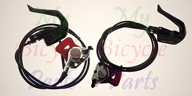 SRAM RED E1 Aero HRD TT/Triathlon Bike Hydraulic Disc Brake Set, Flat Mount, REA