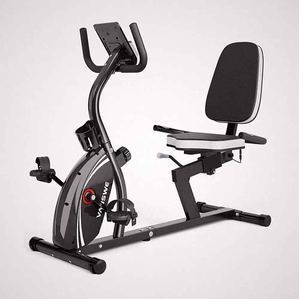 VANSWE Recumbent Exercise Bike for Adults Seniors - Recumbent Bikes for Home...