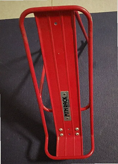 Vintage Blackburn MTN Rack Rear Cargo Rack 26 in RED ATB Mountain Bike 26"